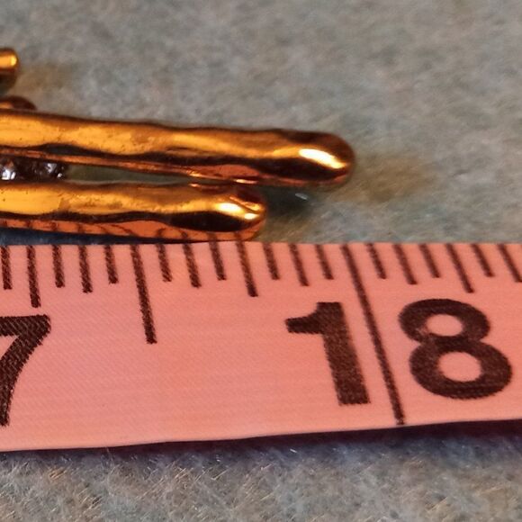 NWT Alfani Gold Tone Metal Bar  Necklace - Picture 5 of 6